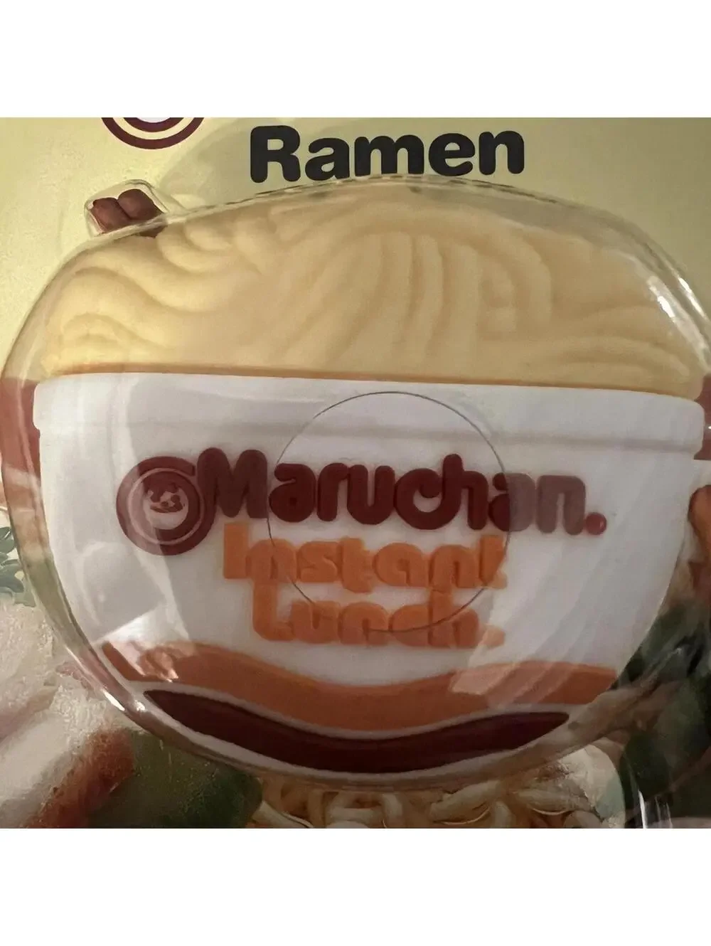 Maruchan Ramen Instant Lunch Silicone Apple Airpod Holder For Gen 1 & 2 BNIB